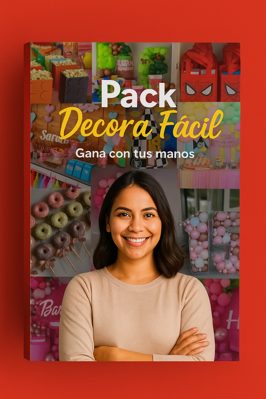Pack Decora Fácil – Empieza tu negocio de decoración con imprimibles